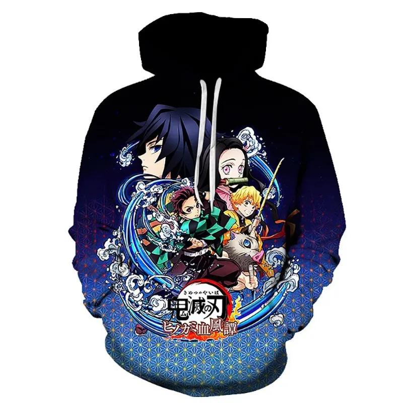 3D Digitaldruck Sweatshirt Anime Hoodie für Männer, Frauen und Jugendliche