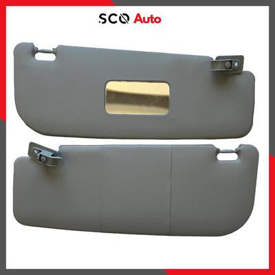 For Fiat Fiorino for Fiat Qubo for Citroen Nemo for Peugeot Bipper Sun Visor Set Left Right 2 Pcs Gray