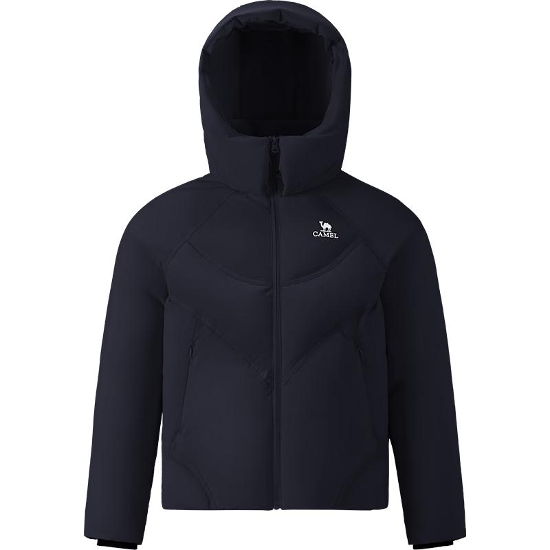 Camel Women's Winter Hooded Puffer Down Jacket M25CAU7057