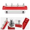 48V 150A Heavy Duty Power Distribution Block 4 x M6 Terminal Studs Marine BusBar Cover Included Bus Bar For Trucks Boats and RVs