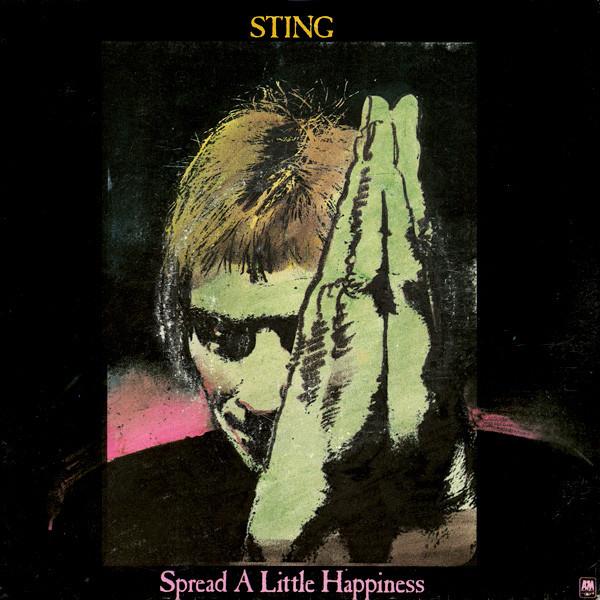 7inch Record STING - Spread A Little Happiness AMS8242 A&M Records 1982 UK Rock Used