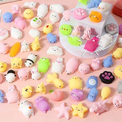 5-30 Stück Mini Mochi Stress Sensorisches Spielzeug Knetbares Squishy Spielzeug Kinder Jungen Mädchen Geburtstagsgeschenk Valentinstagsgeschenk Klassenzimmerpreis