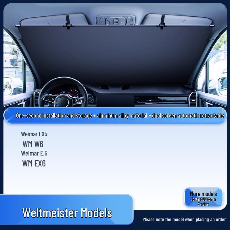 Car Windshield Sunshade - Heat Insulation & Light Blocking for Summer