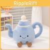 Creative Afternoon Tea Themed Coffee Cups Cinnamon Rolls Teapot Plush Toys