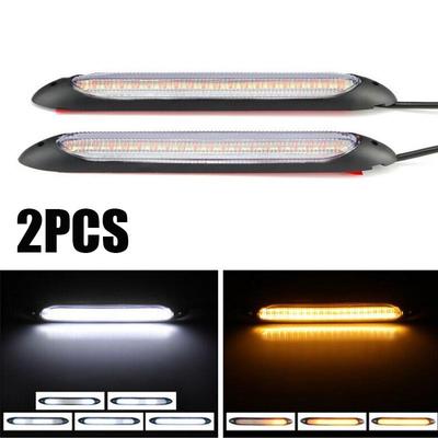 2PCS LED světla do auta pro denní svícení Signál auta Směrová světla Jasná Upravená dekorační světla do auta ZPG