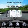 Universal Rearview Mirror Phone Holder for Car Dashboard