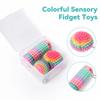 3-Piece 3D Printed Rotating Pendant Set, Portable Sensory Toy for Kids and Adults