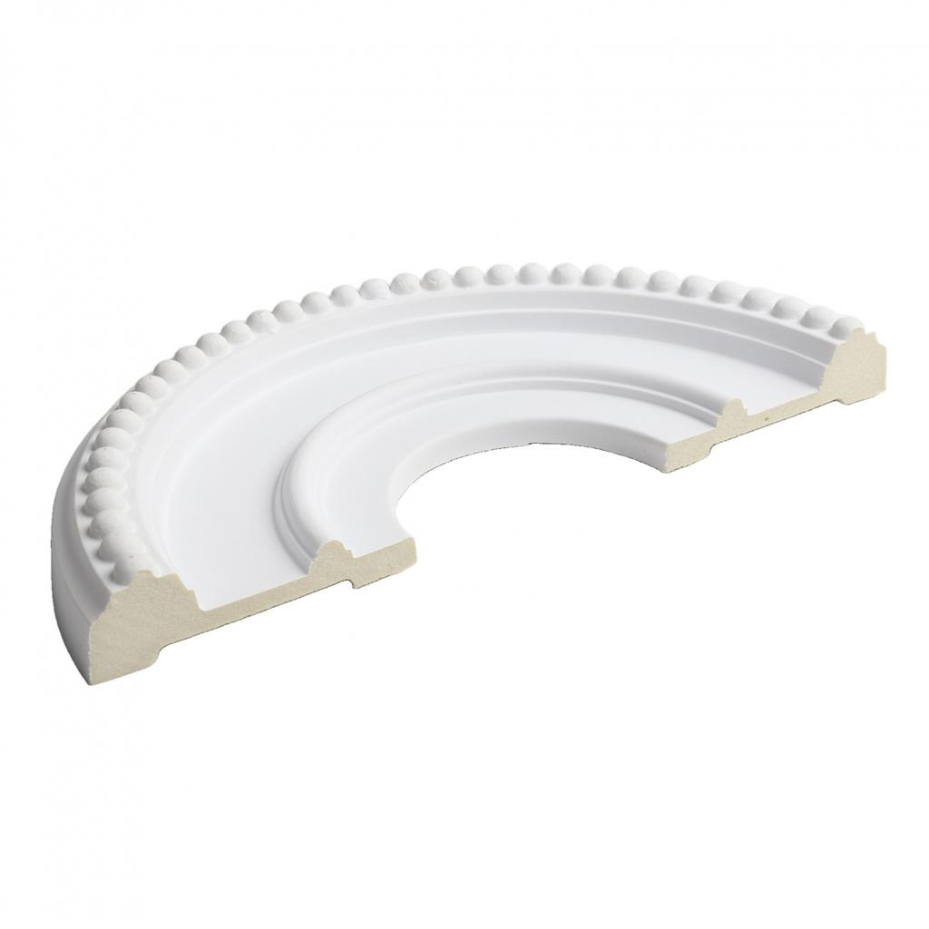 Round Ceiling Medallion PU Light Fixture Cover for Chandeliers and Fans