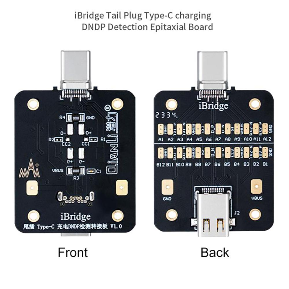 

QIANLI iBridge Tail Plug Type-C Charging DNDP Detection Epitaxial Board As Shown A