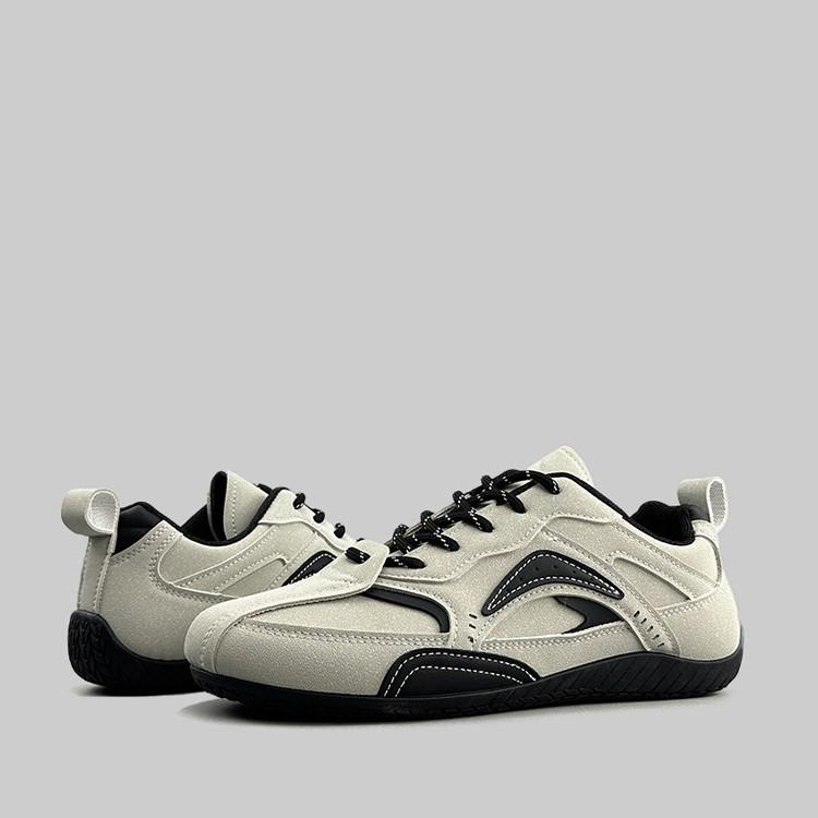 Retro European & American Fashion Men's Non-Slip Low-Top Casual Shoes - 'Forrest Gump' Wear-Resistant Sports Flats