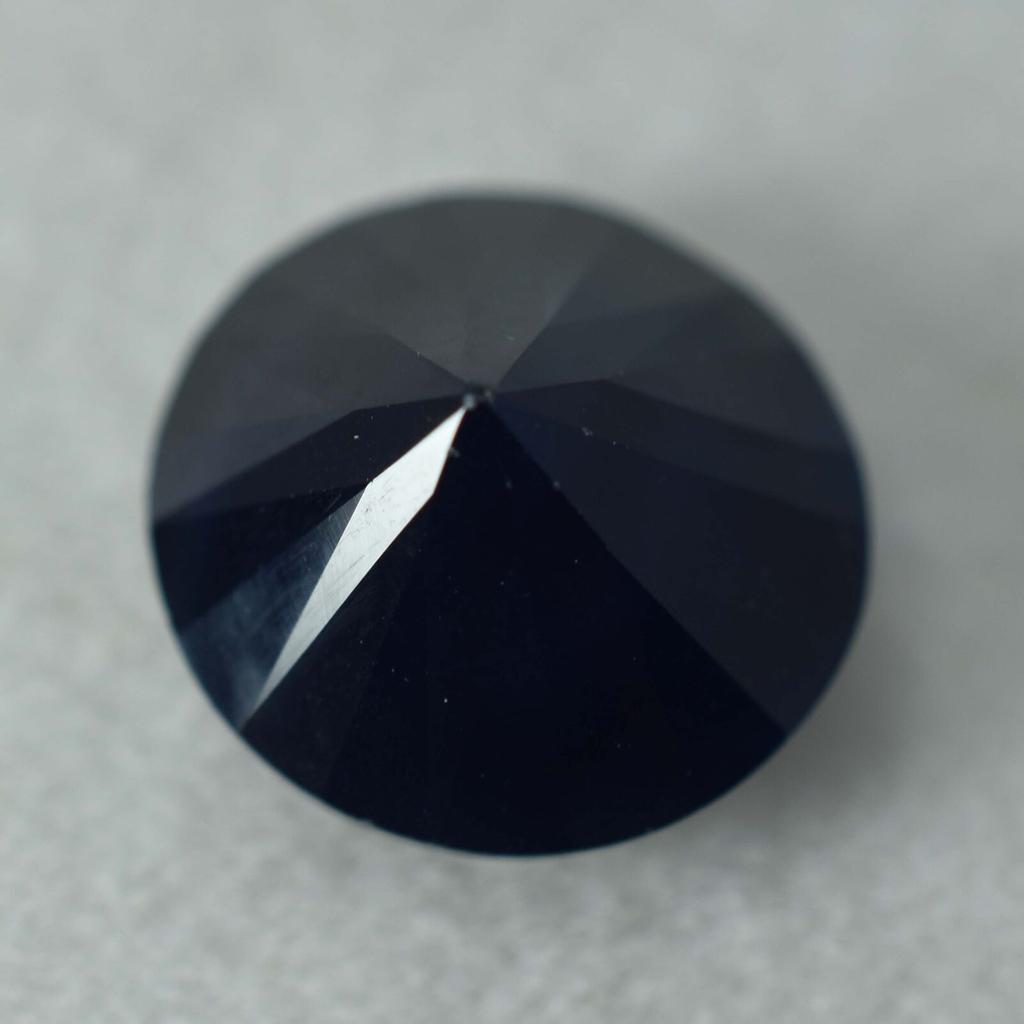 Natural Blue Sapphire Loose Gemstone Ceylon 4.70 ct Round Earing Size September Birthday Birthstone