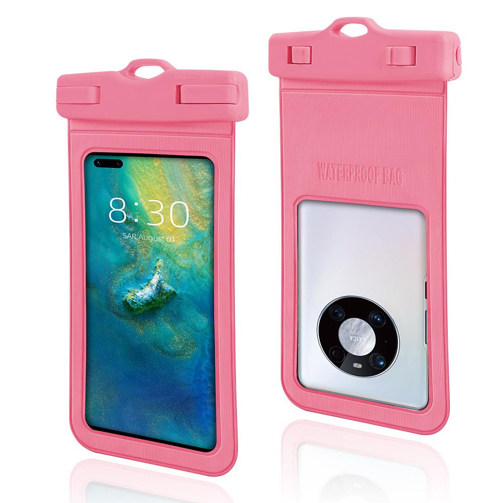 Large Waterproof Protective Case for Touchscreen Phones – Ideal for Rafting, Diving, and Swimming
