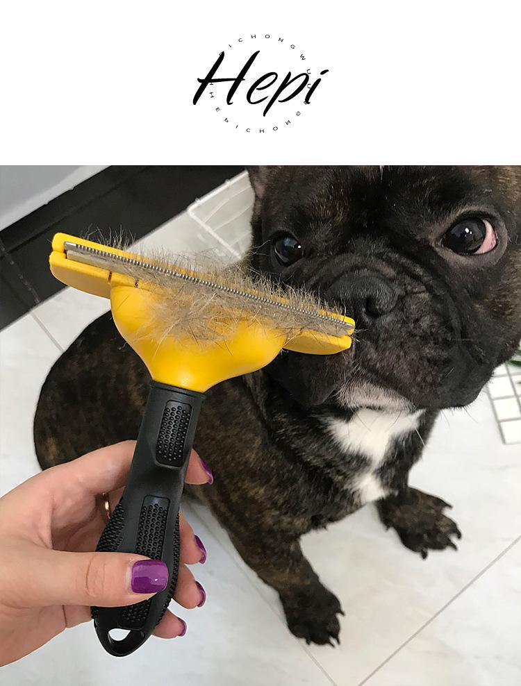 Top-Selling Pet Hair Removal Comb for Dogs and Cats