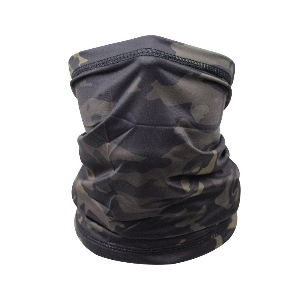 

Cross-Border Tactical Ice Silk Face Mask: Breathable Sun-Protection Neck Gaiter & Headband for Outdoor Cycling 24cm x 42cm