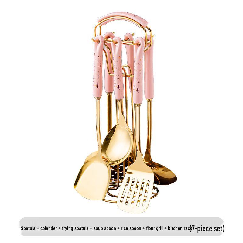 

Wutuo 7-Piece Ceramic Cooking Utensil Set