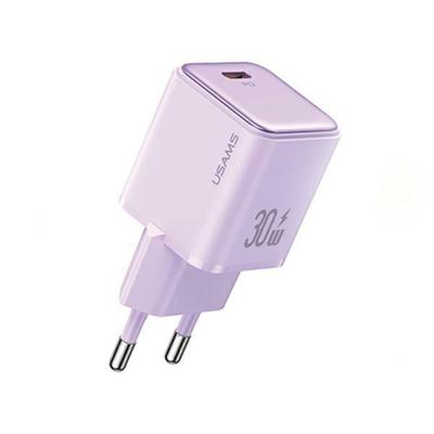 30W USAMS Power Delivery USB-C Wall Charger Purple