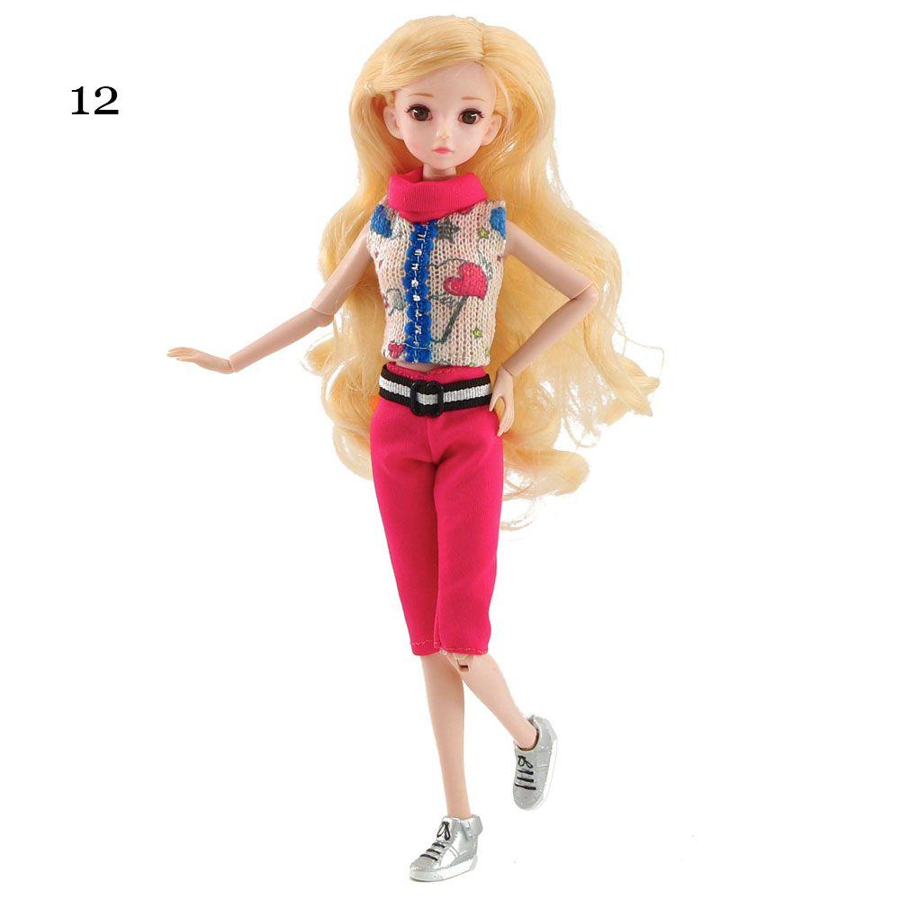 Multi-styles 11.5" Doll Coats Jeans 1/6 BJD Dolls Leather Pants Shorts Dolls Trousers Casual Wears Kids Toys Clothes Accessories