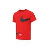 T Shirts Men's Red Crew Neck Moderate Straight Fit DD3350-657