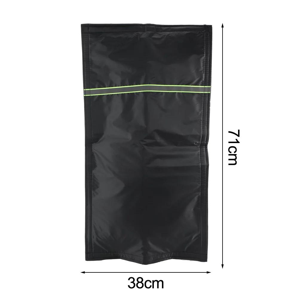 Outdoor Faucet Insulation Cover 420D Oxford Fabric Frost Protection with Reflective Strips for Enhanced Visibility 71x38cm