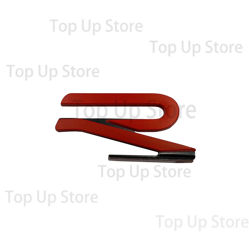 1ks 3D kovové logo R znak odznak nálepka na přední masku auta pro VW CC Rline Polo Golf MK8 Touareg Passat Magotan příslušenství