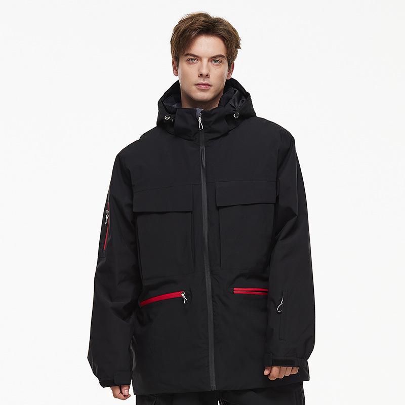Unisex-Skianzug 2024-25: Winddichte, Wasserdichte, Warme Jacke für Outdoor-Abenteuer