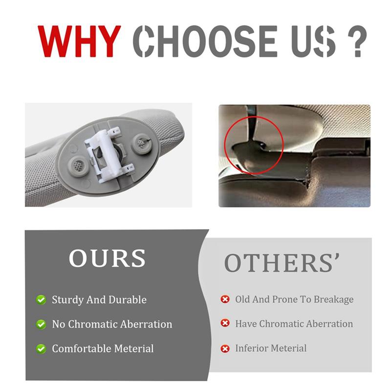 Authentic 74310-35A91-B1 7431035A91B1 Car Sun Visor Side With Vanity Mirror For Toyota Prado 2010-