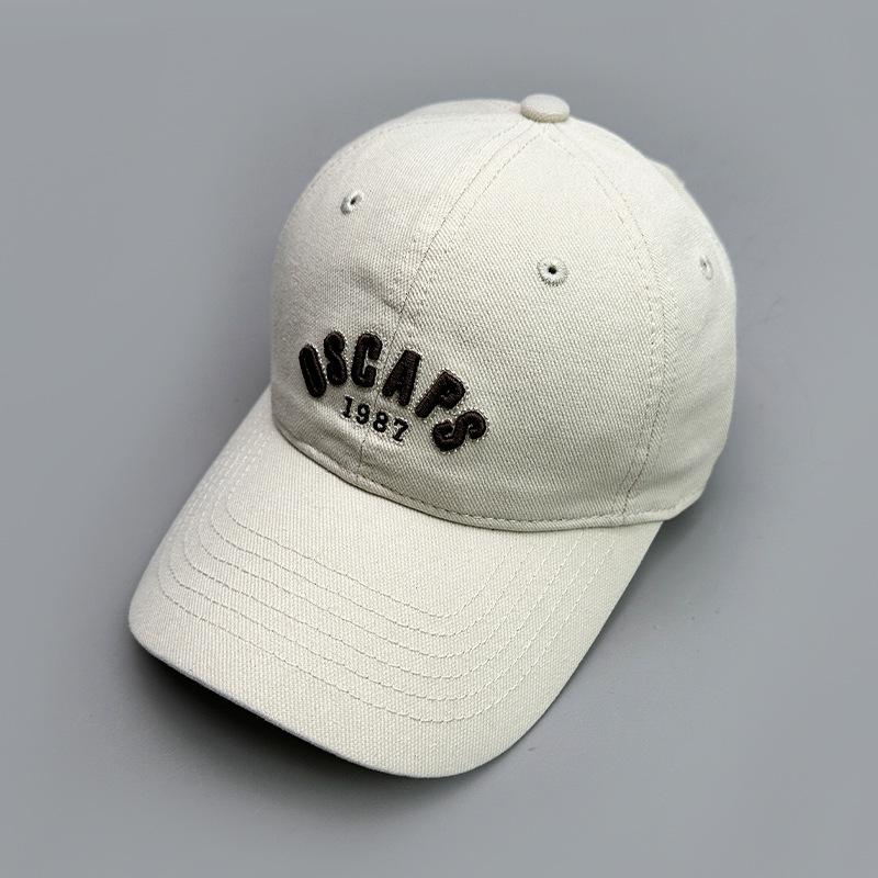 Casual Versatile Letter Embroidery Baseball Cap Men'S And Women'S Shade Outdoor Travel High Quality Fashion