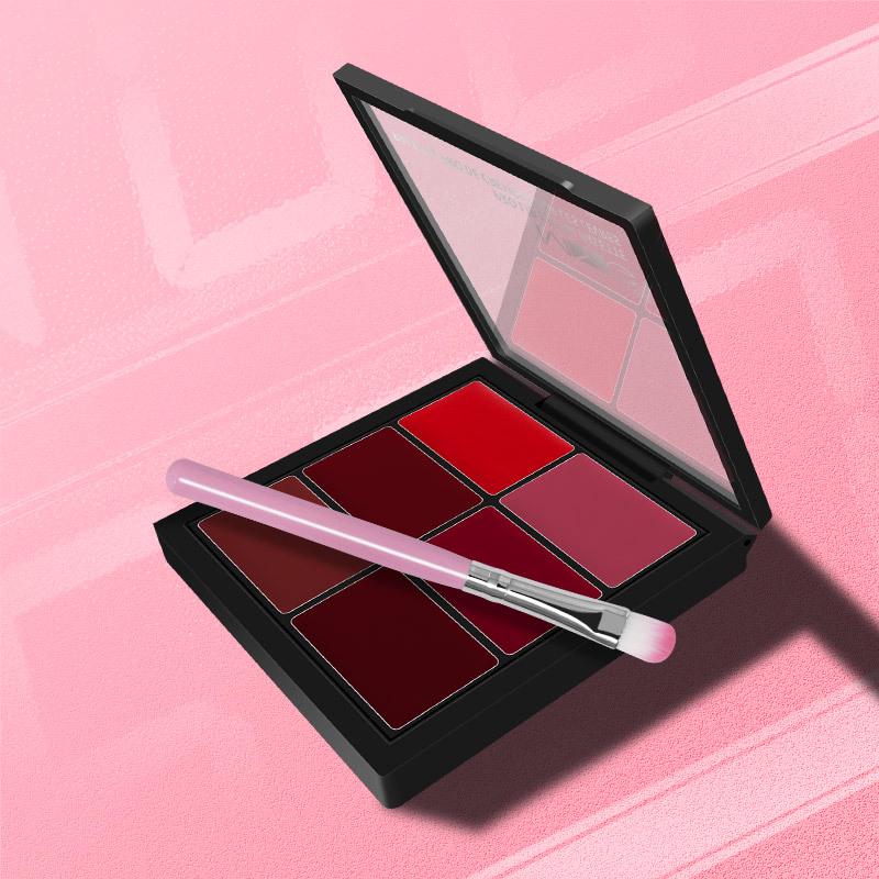 

Палетка консилеров MYG из шести цветов: Выбор визажиста для контуринга и маскировки темных кругов под глазами, следов от акне, веснушек и покраснений.