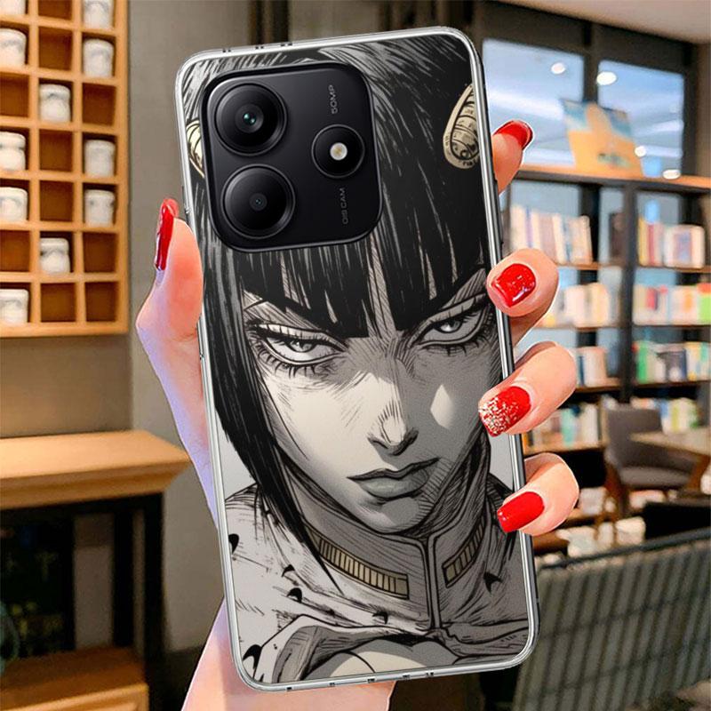 JoJo Adventure Bruno Buccellati Phone Case For Xiaomi Redmi Note 15 14 13 12 11 10 Pro Plus 14S 12S 11S 11T 11E 10S Soft Fundas