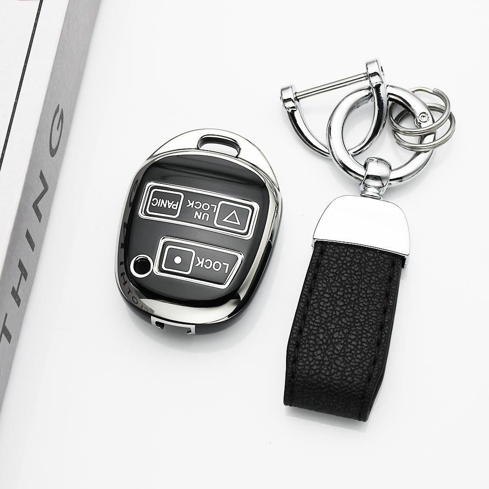 Auto Shell Fob Holder For Lexus Rx Sc Lx Rx400H Es Gs Ls Is Car Key Case Cover For Toyota Fj Cruiser Land 2008-2014 Yaris Echo