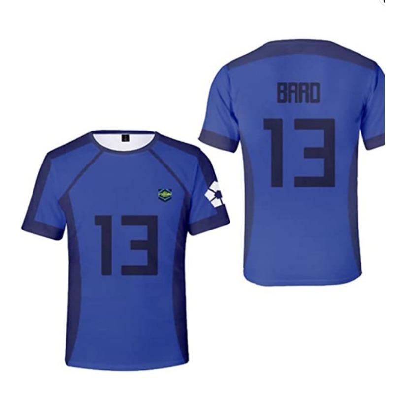 Summer Round Neck 3D Printed Jersey Fashionable Casual Short Sleeved Men's T-shirts