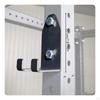 Rack Bar Hook Universal Fit Strength Barbell Storage Attachment SpaceSaving Design Vertical