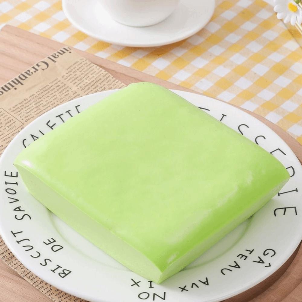 Soft Simulation Bread Squeeze Toys PU Sensory Squishy Toy Kids Gift Squeeze Toast Toy Fidget Toy