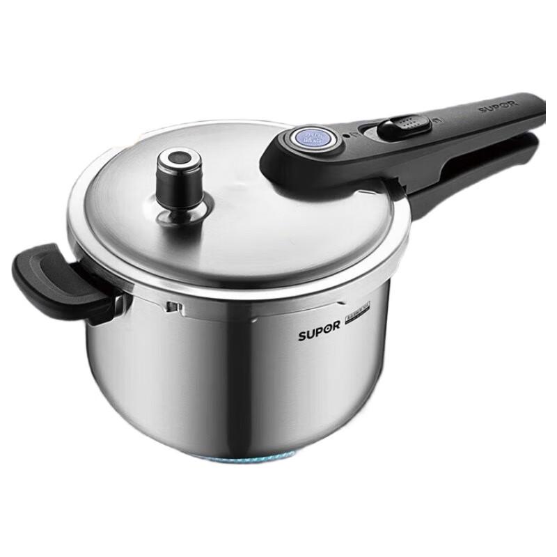 Supor YW223LB1 304 Stainless Steel Pressure Cooker Large