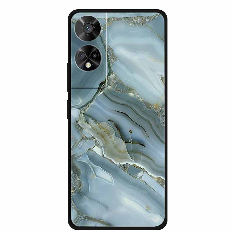 For TCL 50 5G Case Original Soft Silicone TPU Phone Cases Back Cover For TCL 50 XE 5G 50XE Fashion Planet New Coque Black Bumper