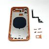 Modifiziertes Rückglas-Mittelrahmen-Gehäuse mit Handyhülle für iPhone 11 Umbau zu 17 Pro 17Pro DIY Schalter-Stummschalttasten-Modifikation