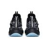 Anta Asymmetrical Comfortable Versatile Durable Breathable Low-Top Basketball Shoes Kids Sneaker White Black 312221102-3