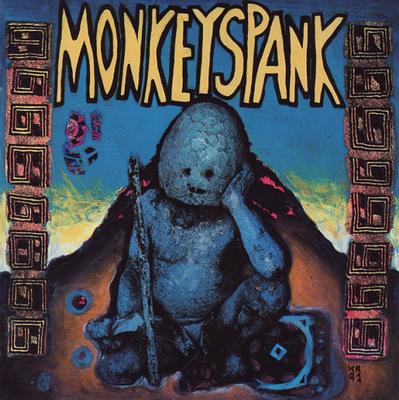 CD MONKEYSPANK - Blue Mud MM323 Merkin Records 1991 US Rock Used