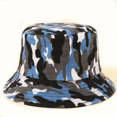 Hat Men's Women's Printed Double-sided Hat Outdoor Sun Hat Canvas Fisherman