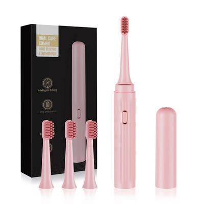 T7 Ηλεκτρική Οδοντόβουρτσα Σονικής για Ενήλικες Ζευγάρι Επαναφορτιζόμενη Ηλεκτρική Οδοντόβουρτσα 1 Λαβή Οδοντόβουρτσας 4 Κεφαλές Βουρτσίσματος