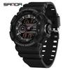 Sanda Unisex Luminous Sports Watch: Trendy, Waterproof, and Ideal for High School Students