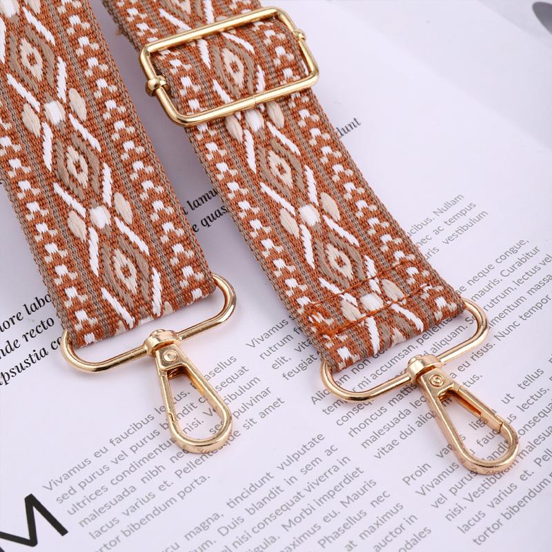 1Pc Polyester/Metal Fashionable Adjustable Multifunctional Shoulder Strap Versatile Luggage Replaceable Bag
