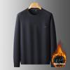 Men's 2025 Winter Plus Size Fleece-Lined Crewneck Sweatshirt - Thicken & Loose Fit