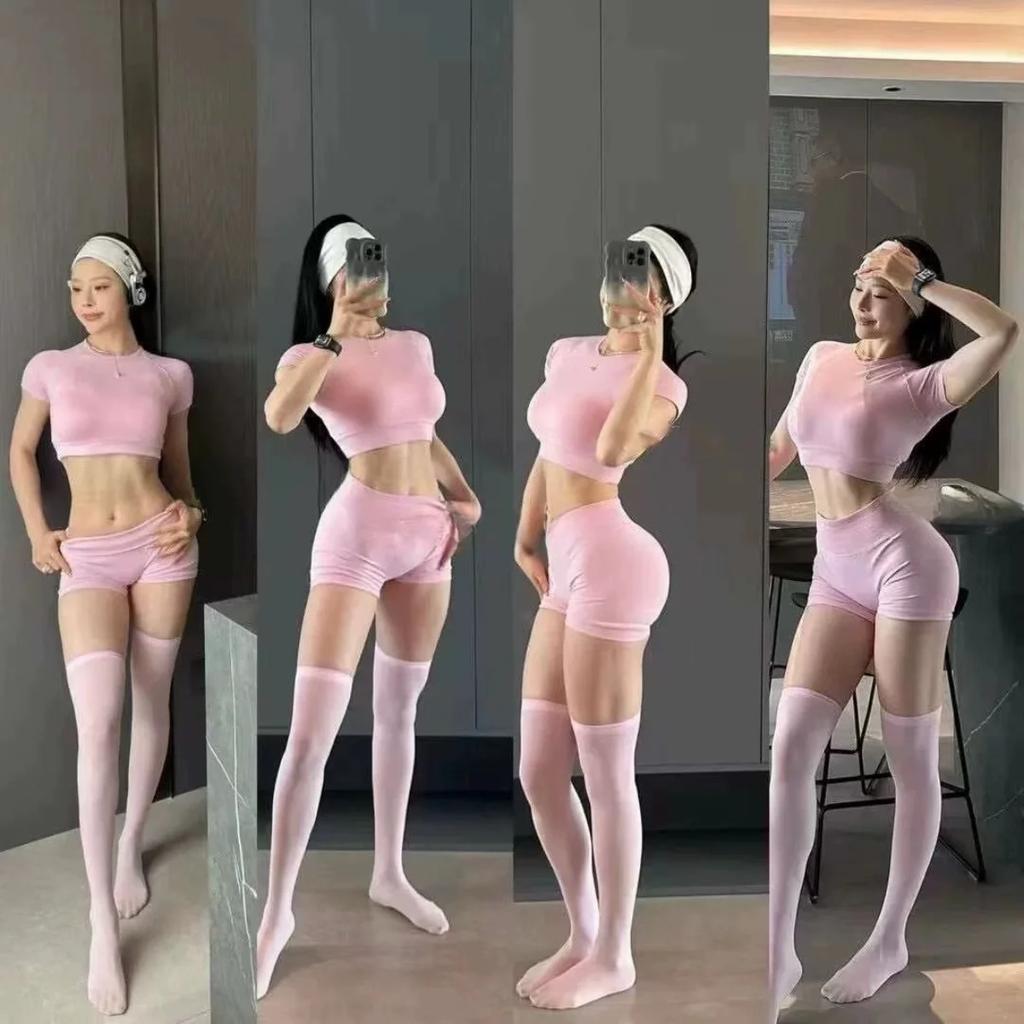 VIONA Sexy Seamless Hip Fitness Sports Three-point Pants High Waist Plus Size Belly Tuck High Elastic Peach Hip Pants Women
