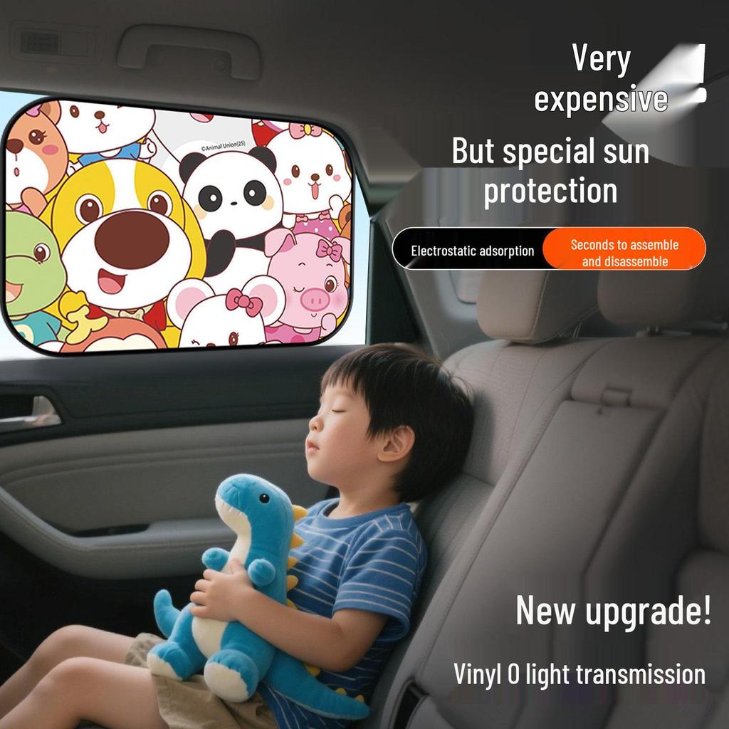 Driver's Anti-Glare Sunshade: Blackout Car Window Curtain
