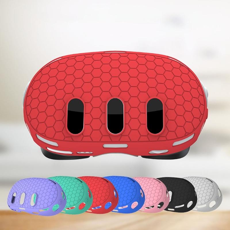 Silicone Protective Case for VR Headset Cover Accurate Fit, Breathable Design, Easy Installation Hassle Free Usage