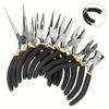 8pcs/set Round Nose Jewelry Pliers Tool Set Metal Plier Tools Kit Jewelry Making Tools  Hand Tool