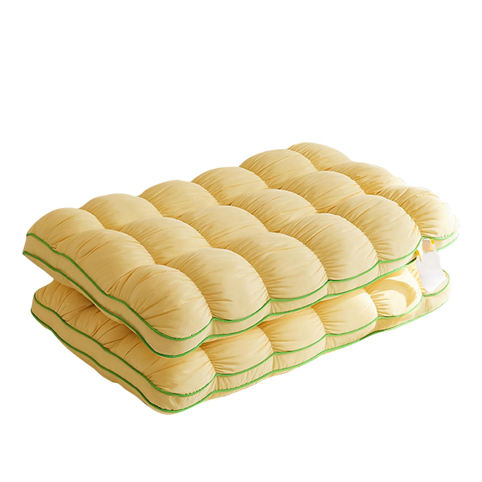 

Pineapple Cloud-shaped Pillows, Which Are Soft And Elastic Like Clouds, Are Suitable For All Kinds Of Sleeping Positions. One Size жовтий