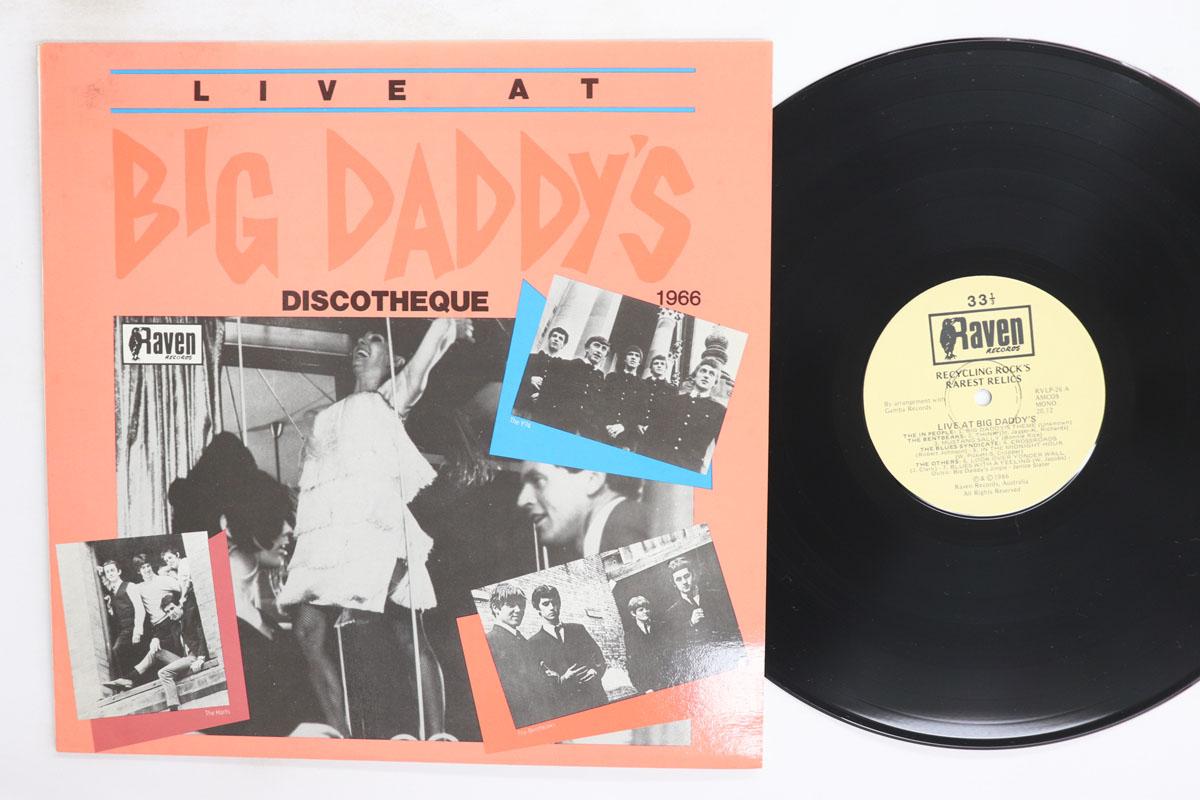 LP Record VARIOUS Live At Big Daddys Discotheque RVLP26 Raven 1986 Australia Rock Used