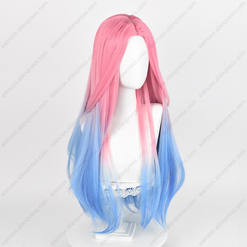 Mizi Cosplay Wig 76cm Long Dyed Gradient Wigs Heat Resistant Synthetic Hair